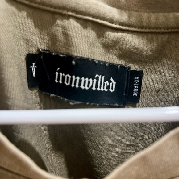 Ironwilled DAGGER CUTOFF Tee (Olive/XXL) Limited Edition - Picture 5 of 6